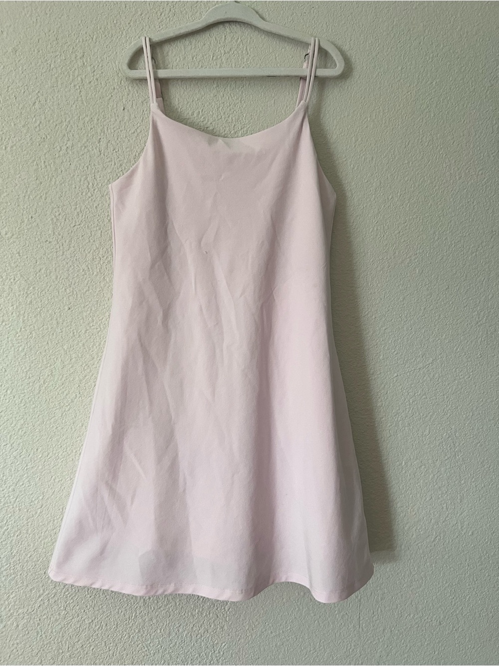abercrombie kids Pale Pink Spaghetti Strap Dress